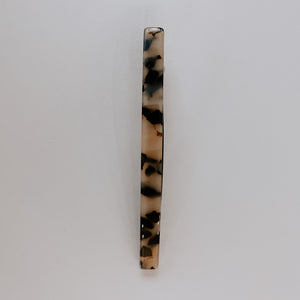 Long Hair Barrette // Blonde Tortoise