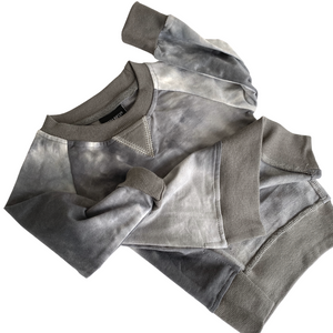 Tie Dye Pullover // CHARCOAL