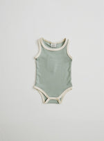 Ribbed Bodysuit // OCEAN