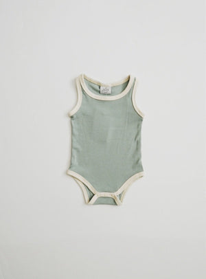 Ribbed Bodysuit // OCEAN