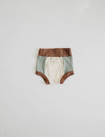 Ribbed Colorblock Bloomer // OCEAN