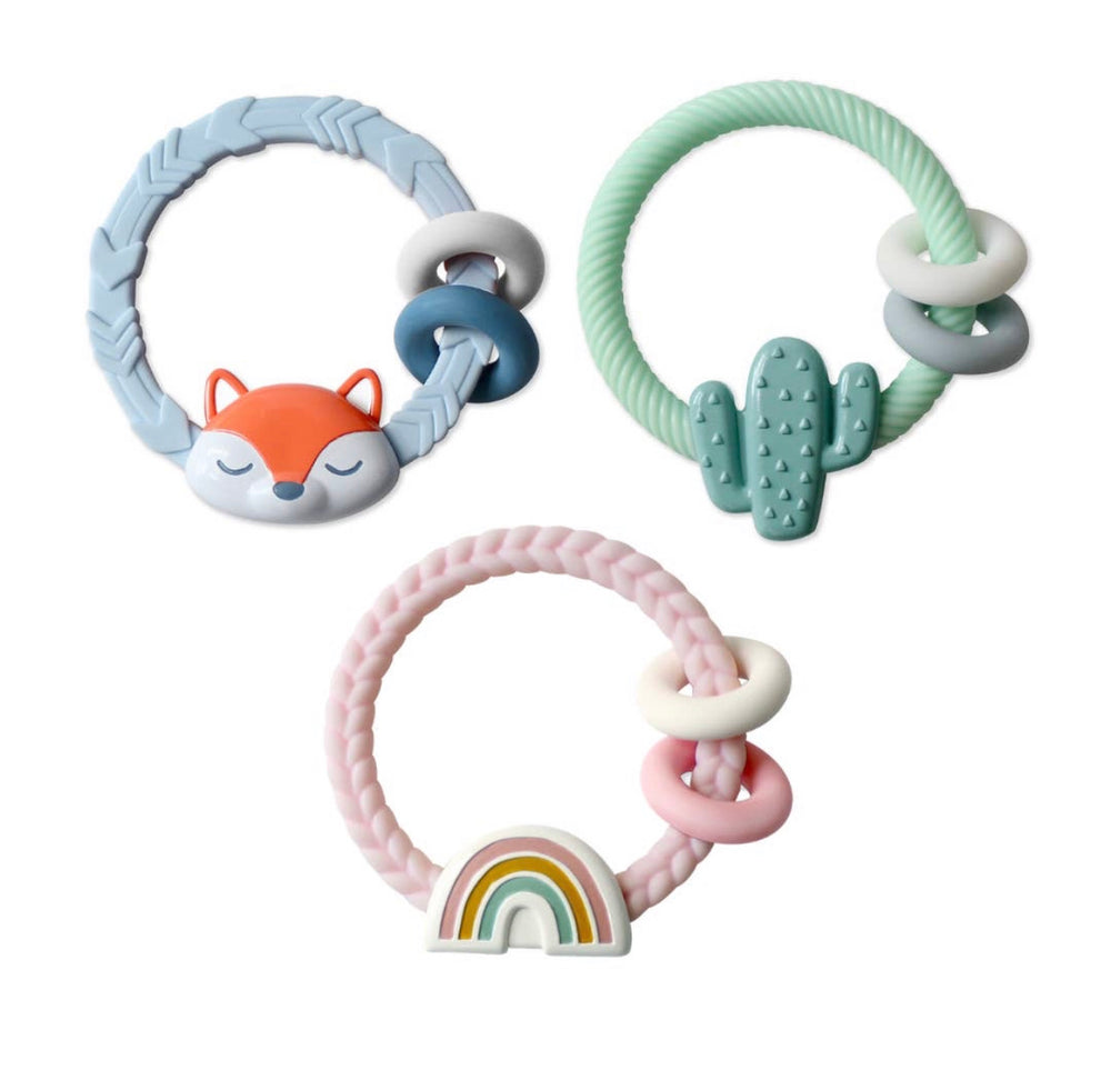 Silicone Teether Rattle