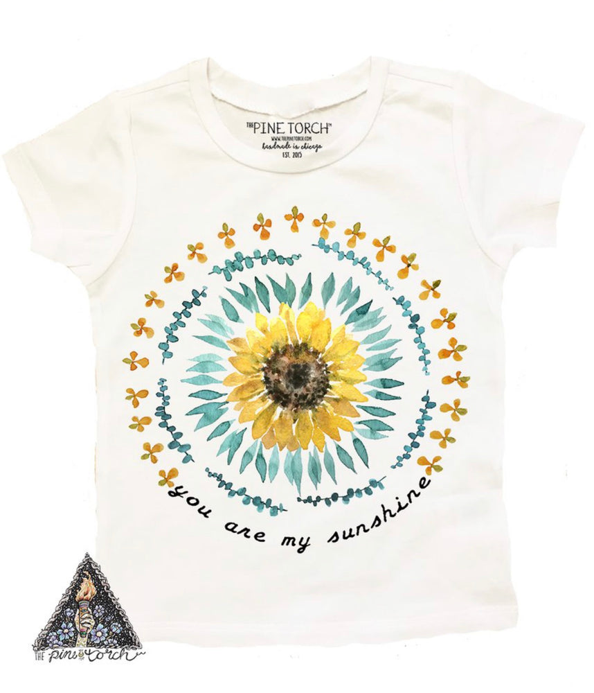 “You Are My Sunshine” Tee // White