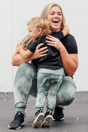 MAMA // Tie Dye Joggers // SAGE