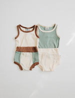 Ribbed Bodysuit // OCEAN