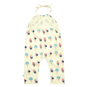 Halter Romper // Ice Cream